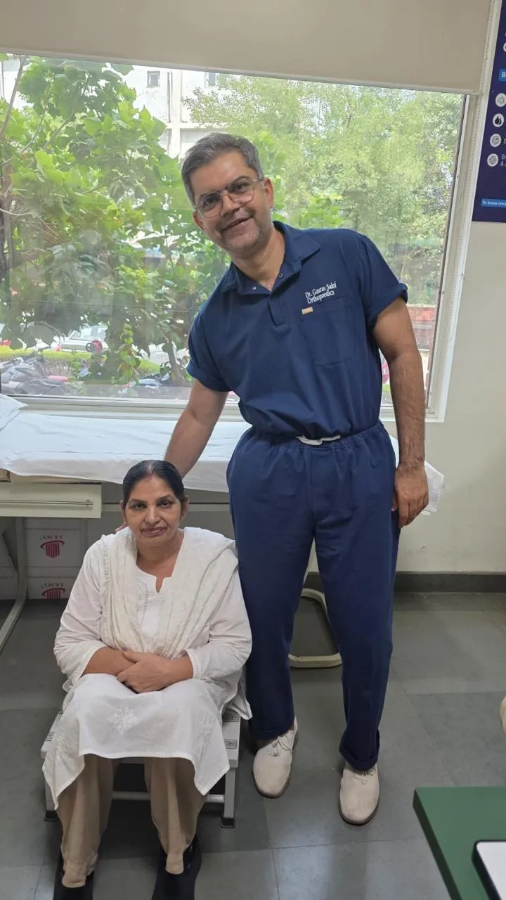 Simran Kaur - Total Knee Replacement (CORI Robotic) Recovery