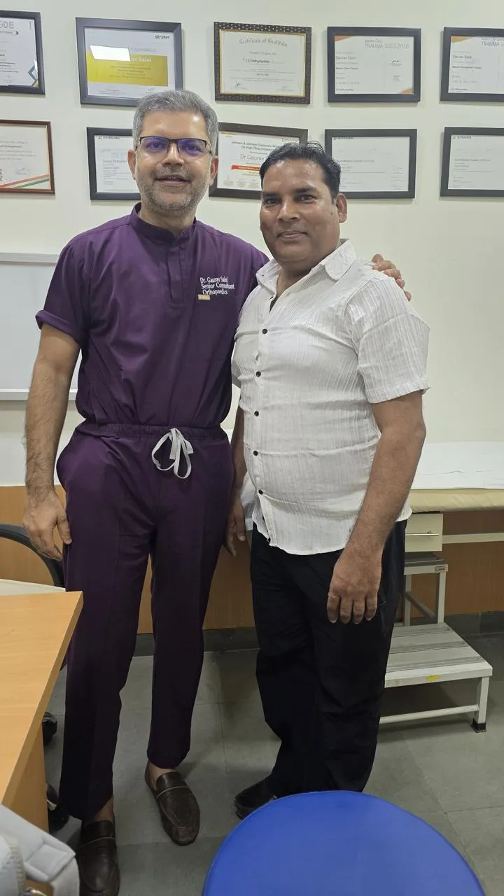 Surjeet singh - Shoulder Arthroscopy Recovery